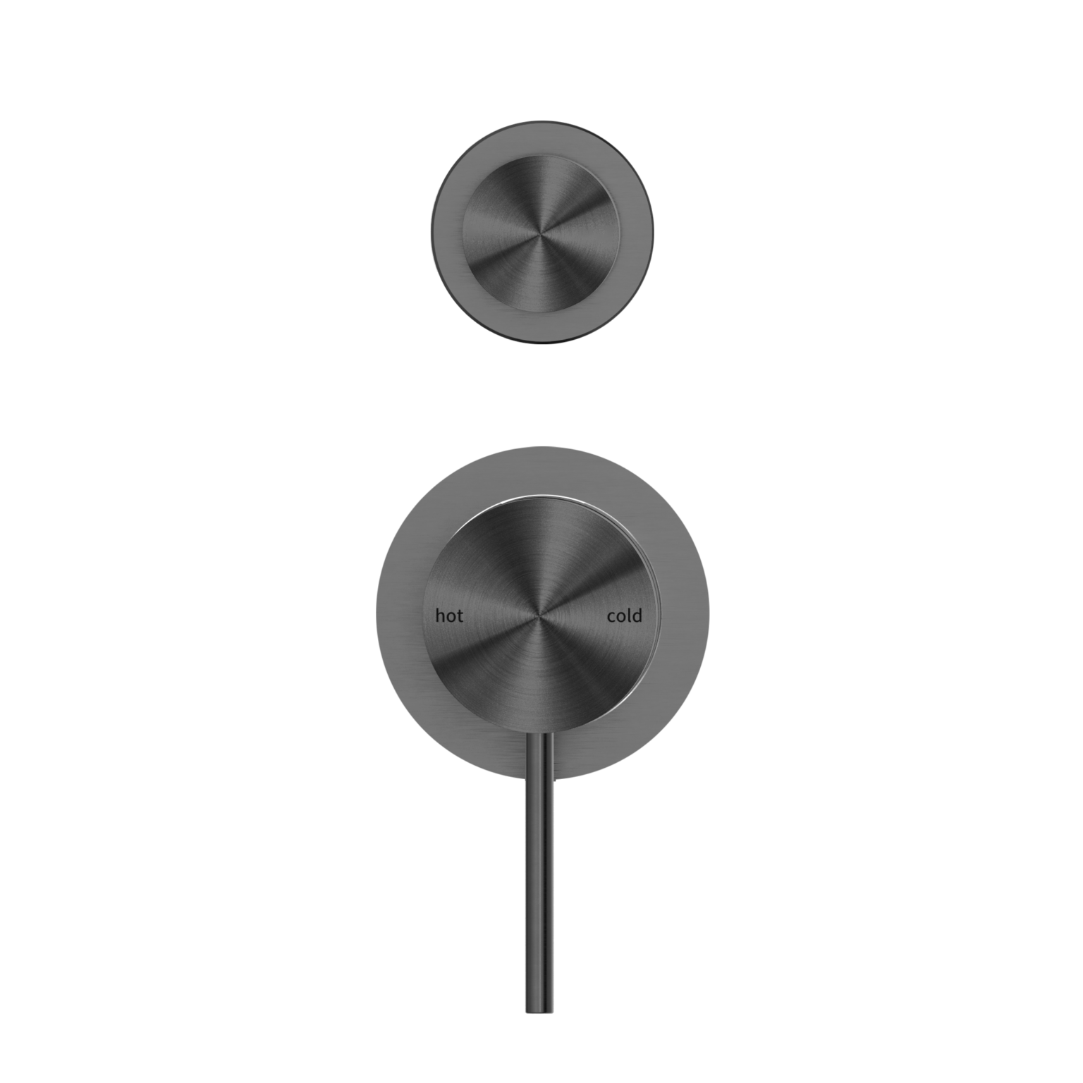 Mecca Shower Mixer With Diverter Separate Plate