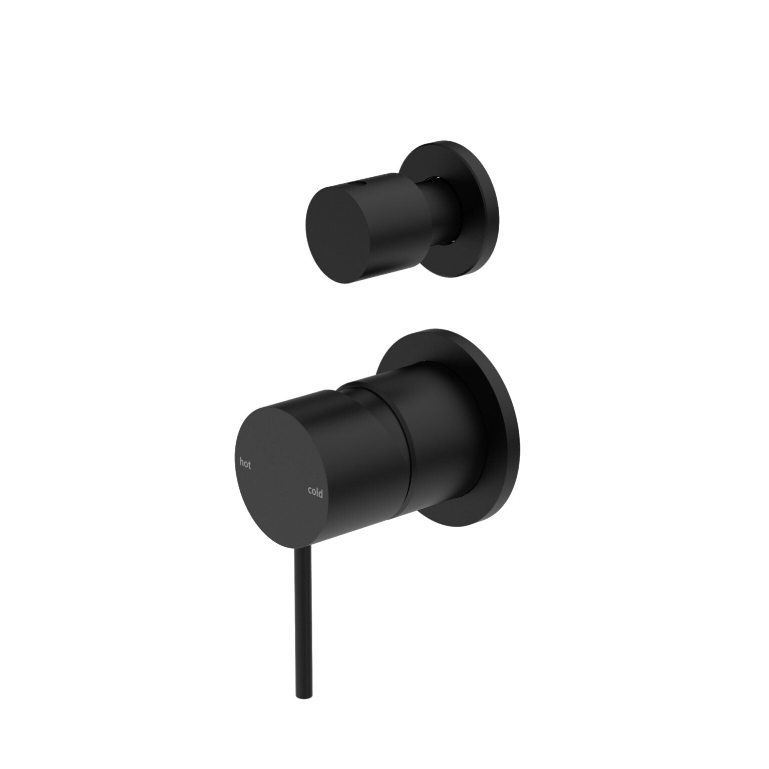 Mecca Shower Mixer With Diverter Separate Plate