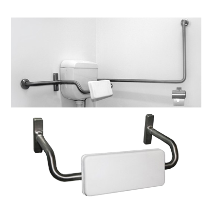 BACK REST – PADDED, DROPPED ARM