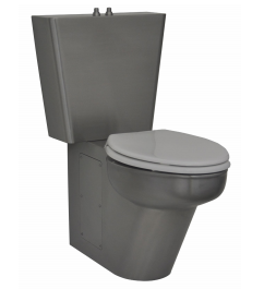 STAINLESS STEEL TOILET SUITE