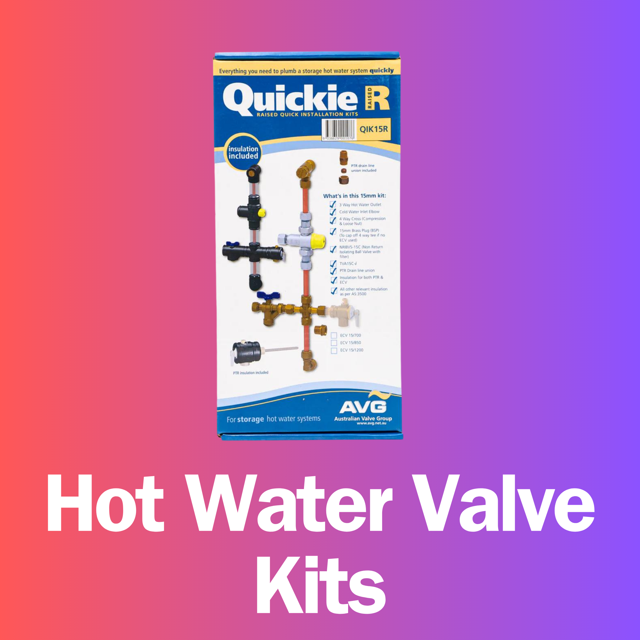 Hot Water Valve Kits