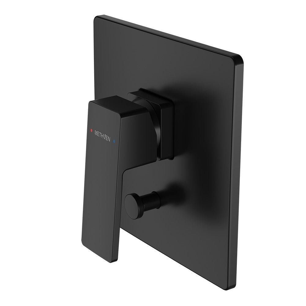 Blaze Shower Mixer With Diverter (Matte Black)