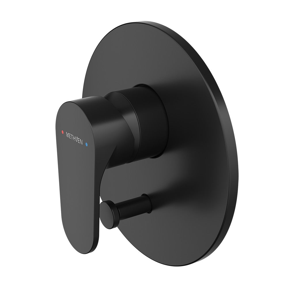 Glide Shower Mixer with Diverter (Matte Black)