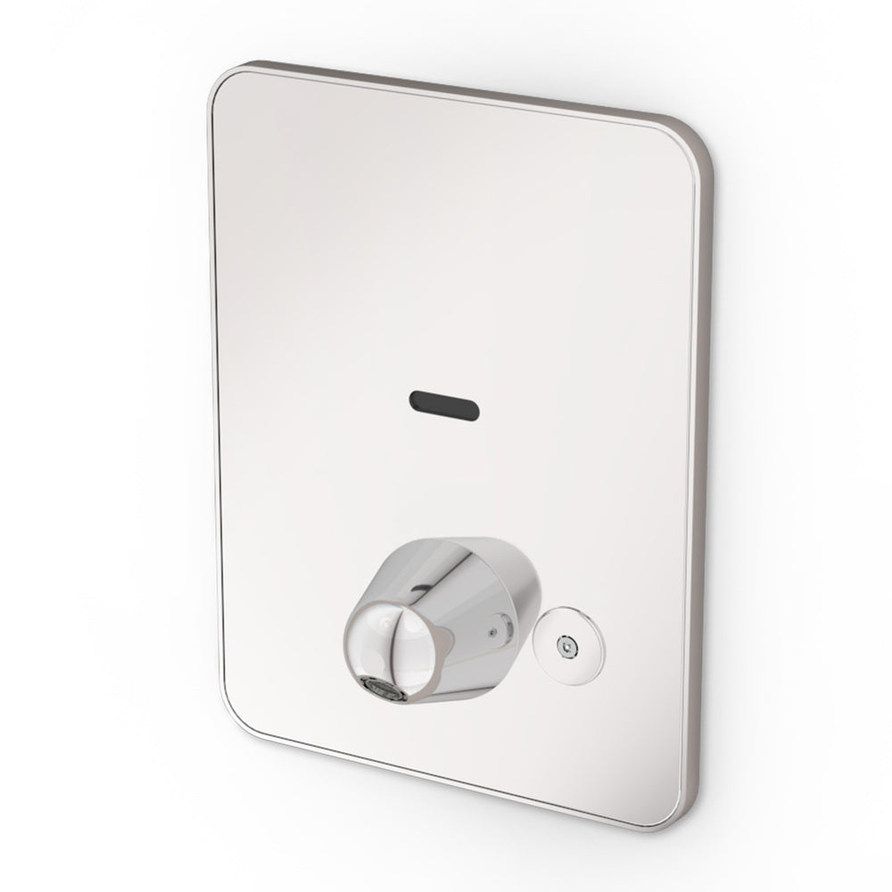 CliniMix® Lead Safe™ CMV2 Wall Mounted Handsfree POU, Wave On/Off, Mains, Chrome Face Plate with Ant