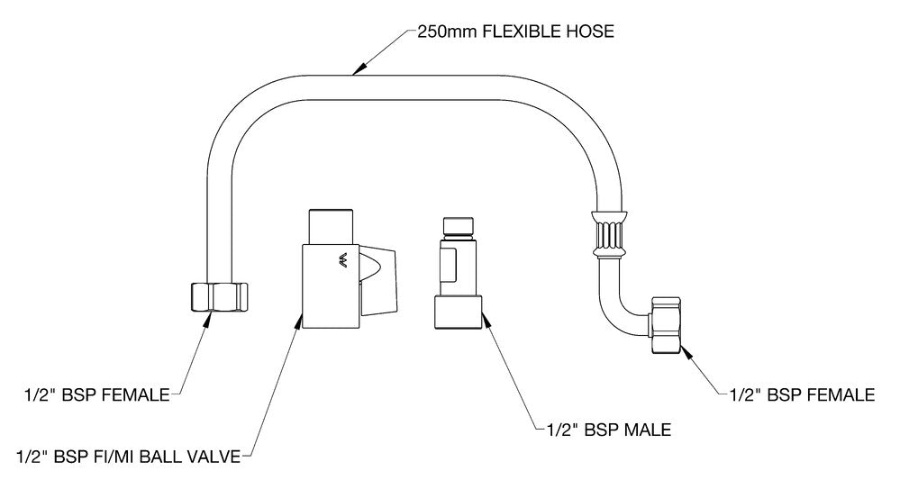 CliniMix® Lead Safe™ Flushing Kit for CMV2
