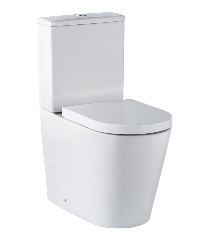GalvinAssist® Wall Faced, Clean Flush, Easy Care, Ambulant Toilet Suite with Soft Close Seat