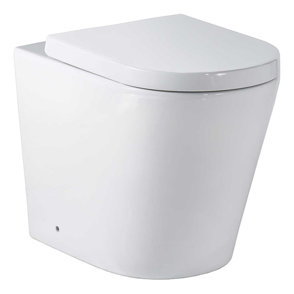 Galvinassist Wall Faced, Clean Flush, Easy Care, Toilet Pan W/Soft Close Seat [Mto]