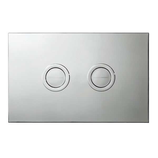 GalvinAssist® Chrome, Dual Flush Plate, Pneumatic Push to Suit Inwall Cistern