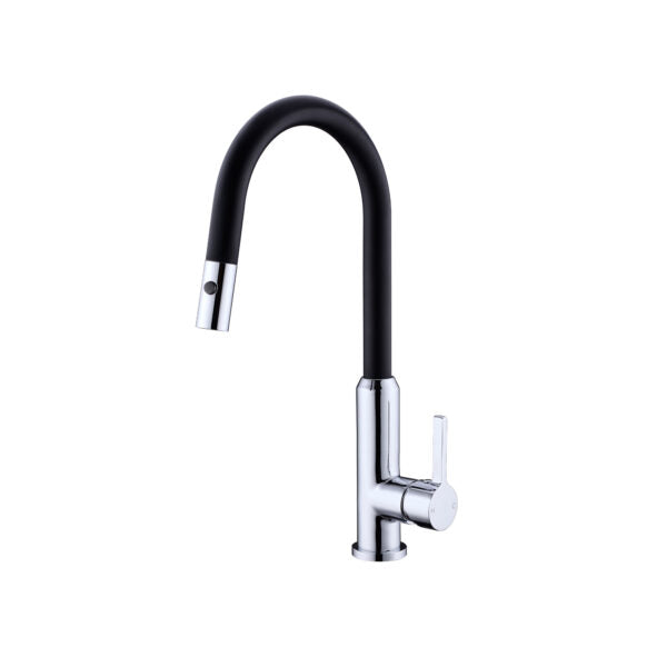 Kitchen Pull Out Sink Mixer With Vegie Spray Function