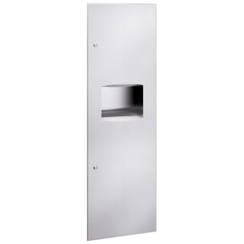 2 in 1 Unit Contemporary Series Surface Mounted Towel and Waste Receptacle