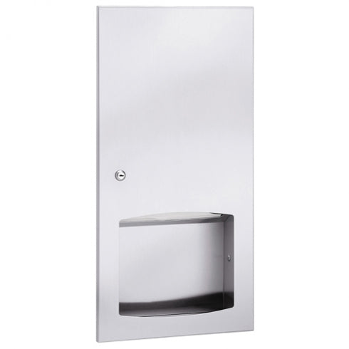 Contemporary Series Recessed Paper Towel Dispenser Stainless steel