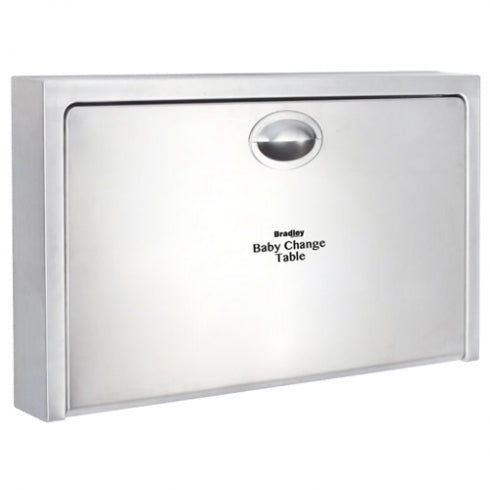 Nappy Nook Recessed Baby Changing Station Satin