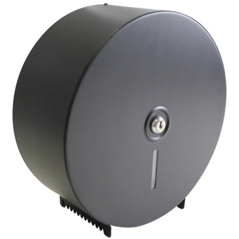 Jumbo Toilet Tissue Dispenser Powder Coated Matte Black