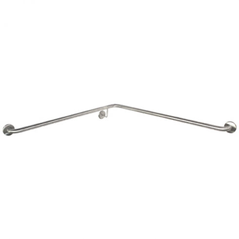 Grab Rail 32mm Corner Shower Grab Rail LH 900mm x 900mm