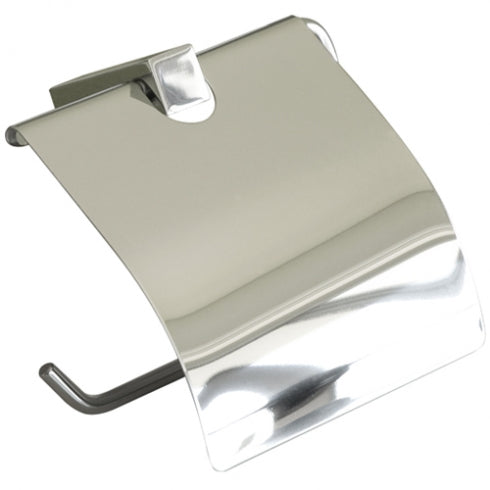 Triumph Toilet Roll Holder with Hood Stainless Steel