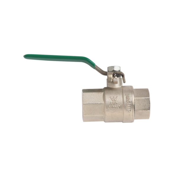 Ball Valve Gas/water Dr Brass Fxf Rc 1 Ss Lever
