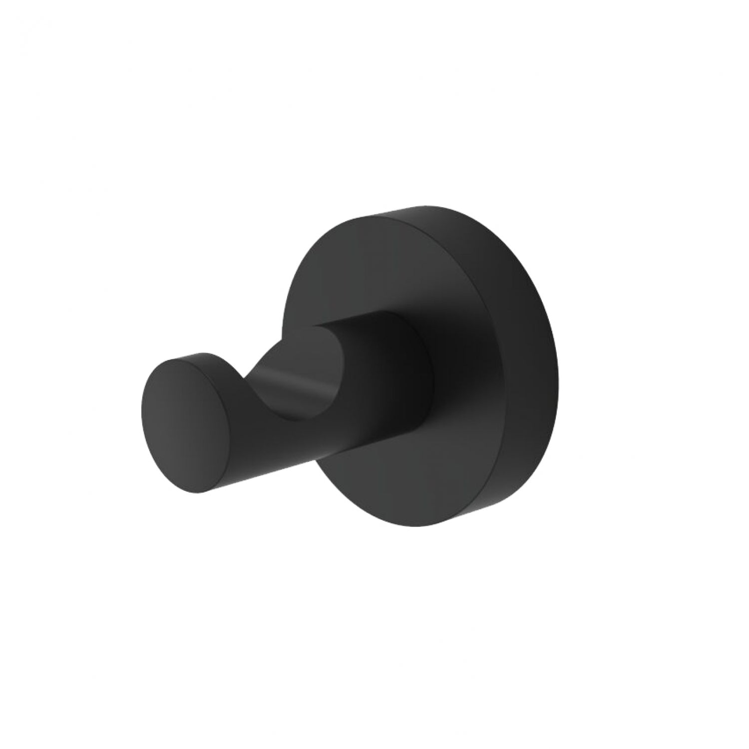 Tresor Single Robe Hook Matte Black