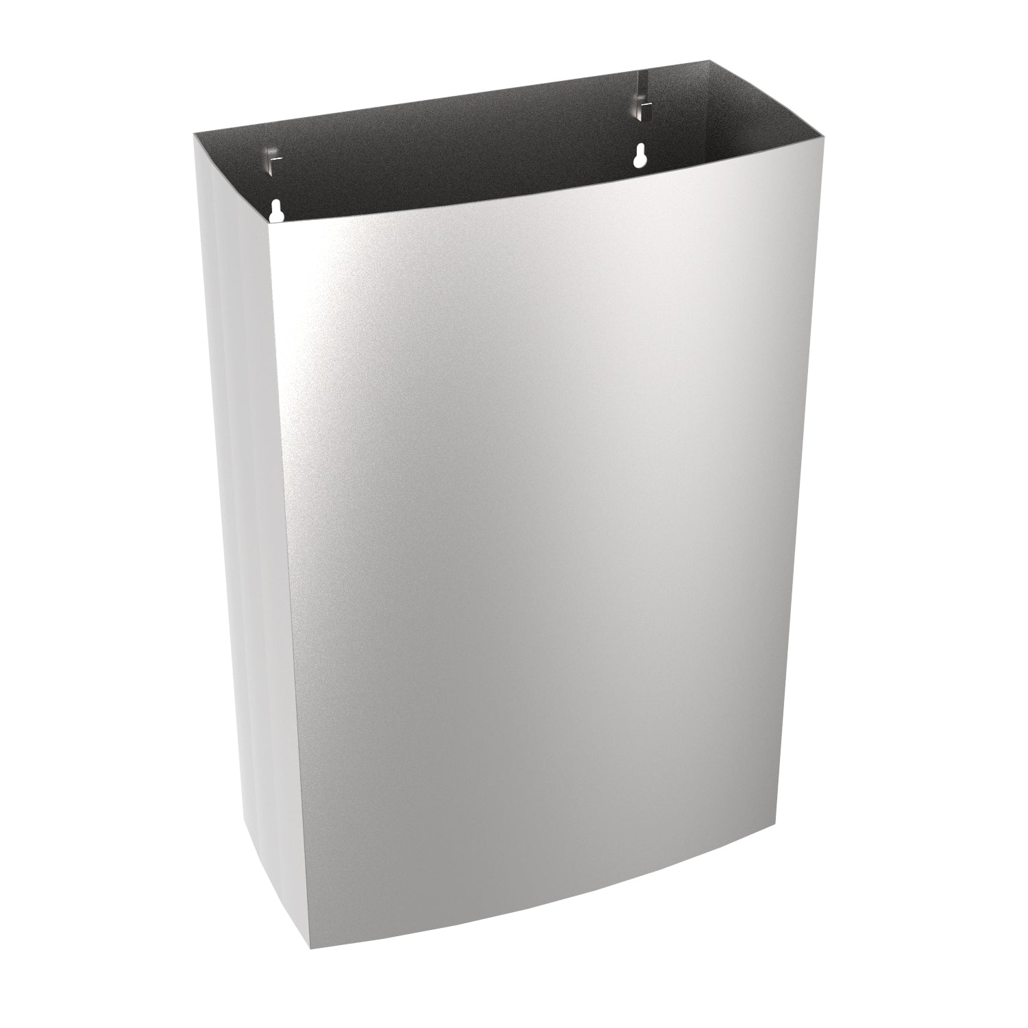 Waste Receptacle Curved Design Waste Bin