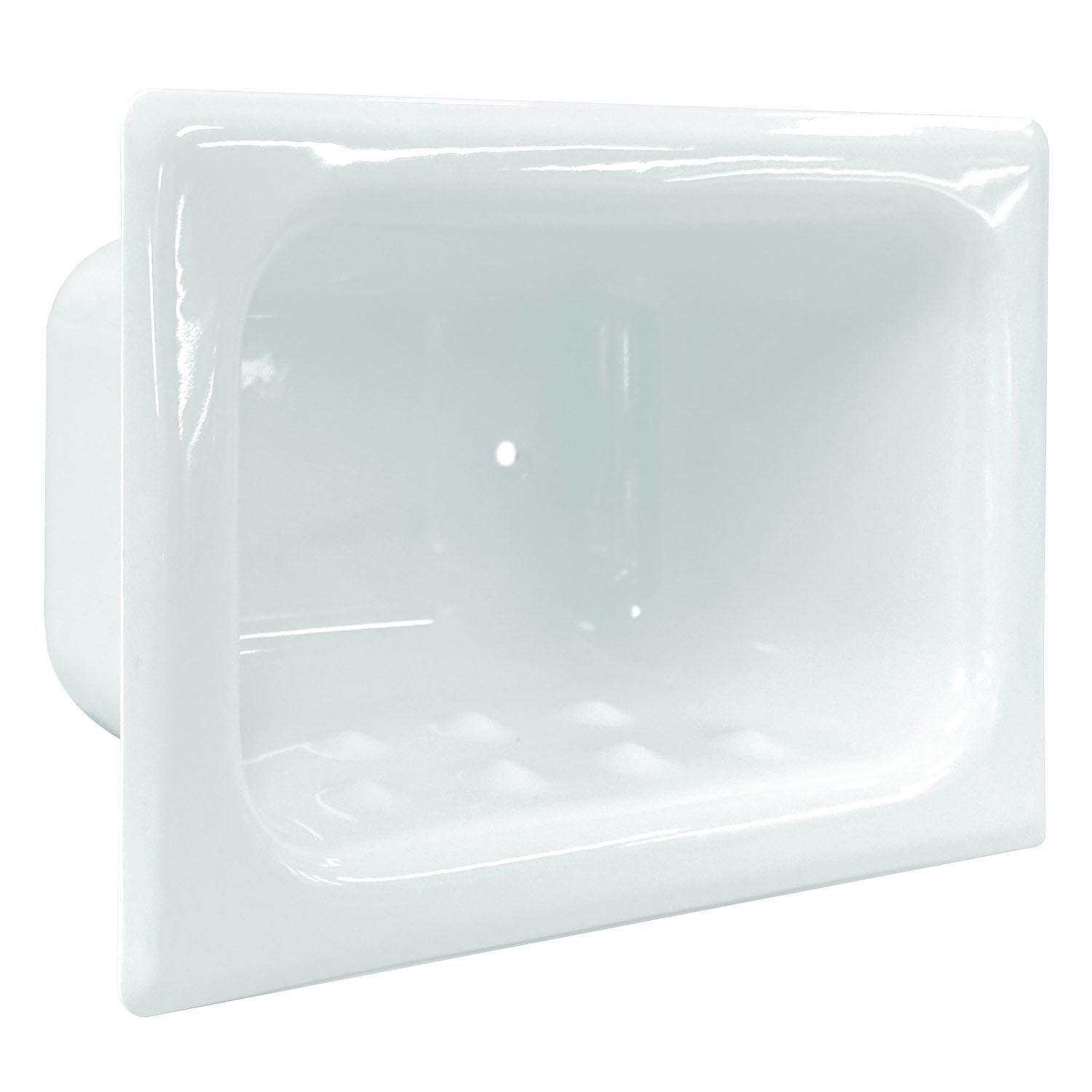 Recessed Soap Dish Less Drip Lip