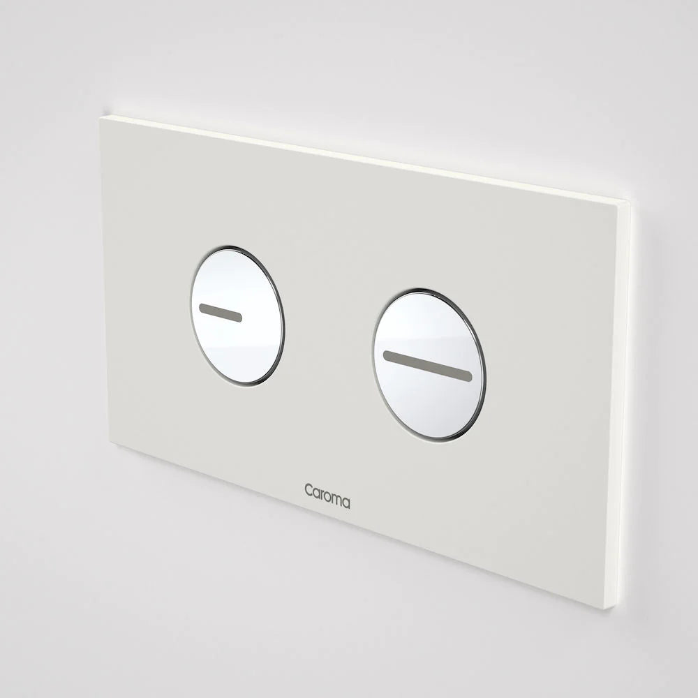 Invisi Series Ii® Round Dual Flush Plate & Buttons (plastic)