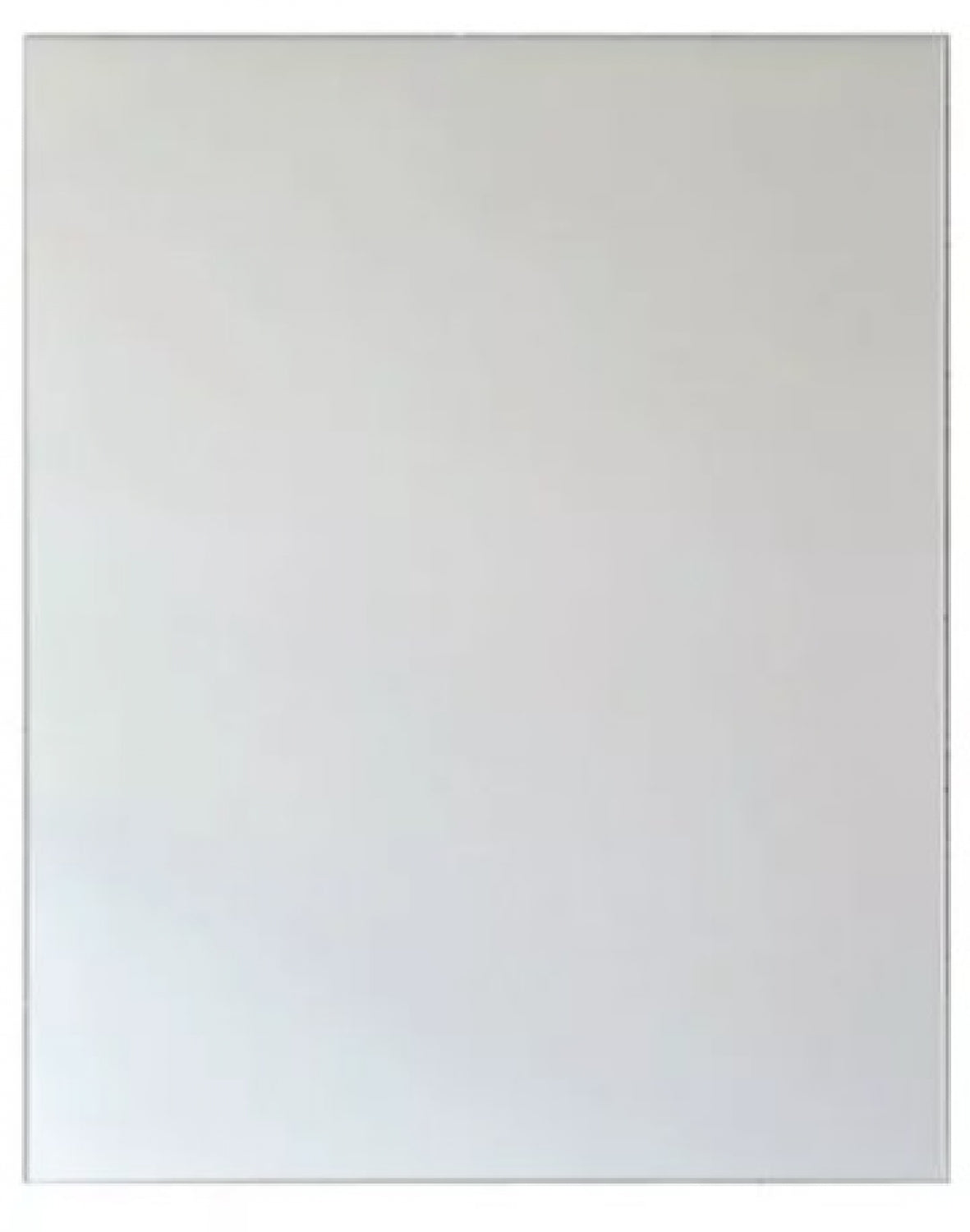 6mm glass polished Frameless Glass Mirror