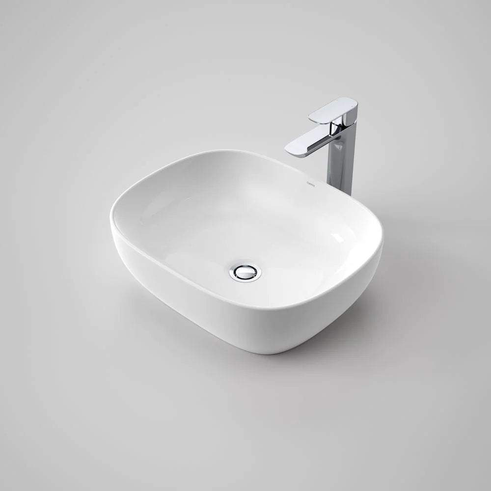 Tribute Above Counter Basin - 480mm Curved Rectangle