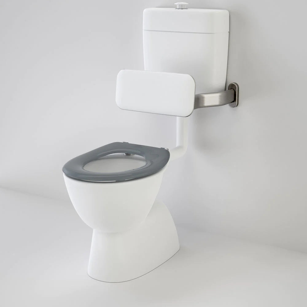 Care 200 V2 Connector (S Trap) Suite with Backrest and Caravelle Care Single Flap Seat - Anthracite Grey