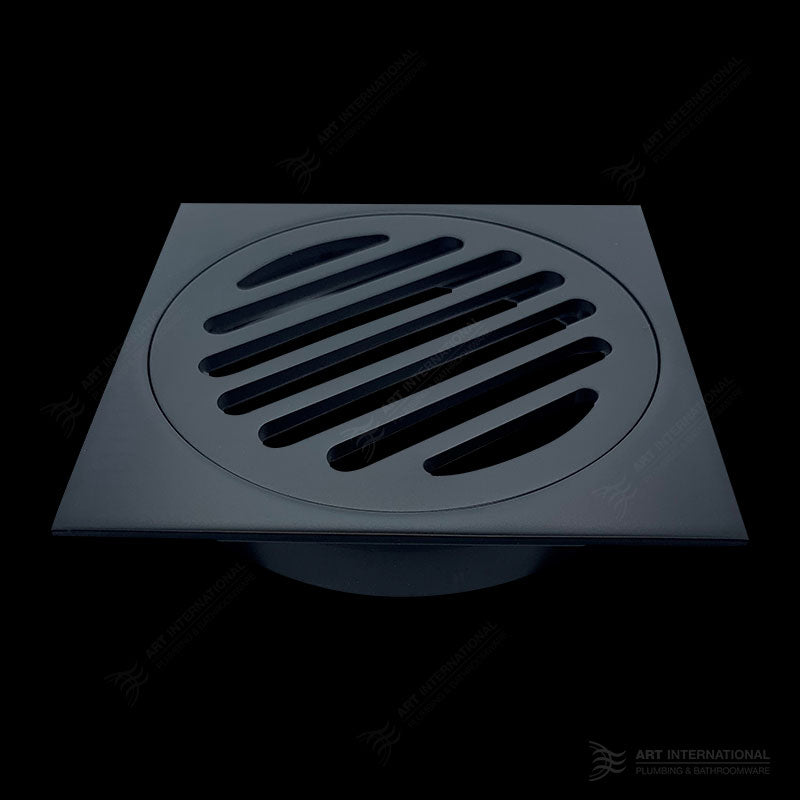 Brass Square Push In Floor Wastes