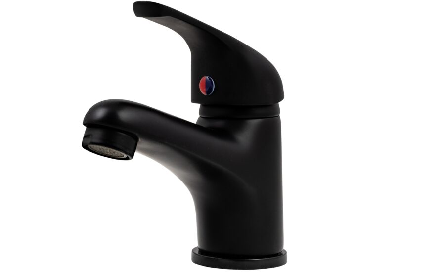Basin Mixer 35mm — Matte Black, 7.5L 4 Star WELS | 14210SMB