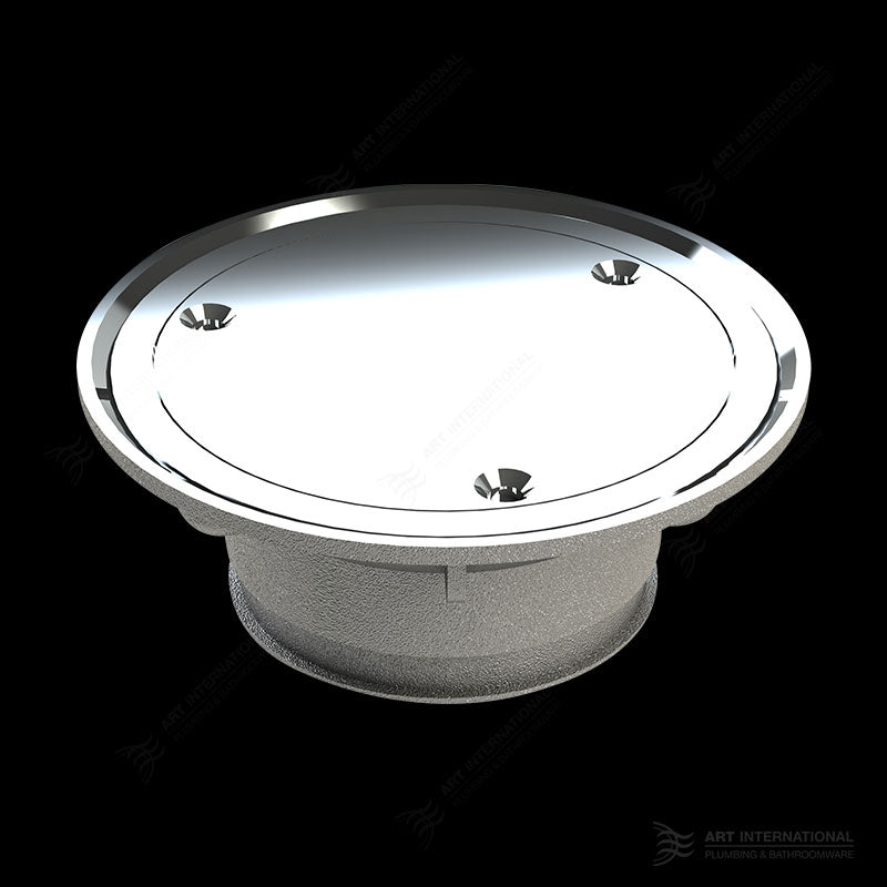 Full Brass Vinyl O-Ring Floor Waste & Clear Outs