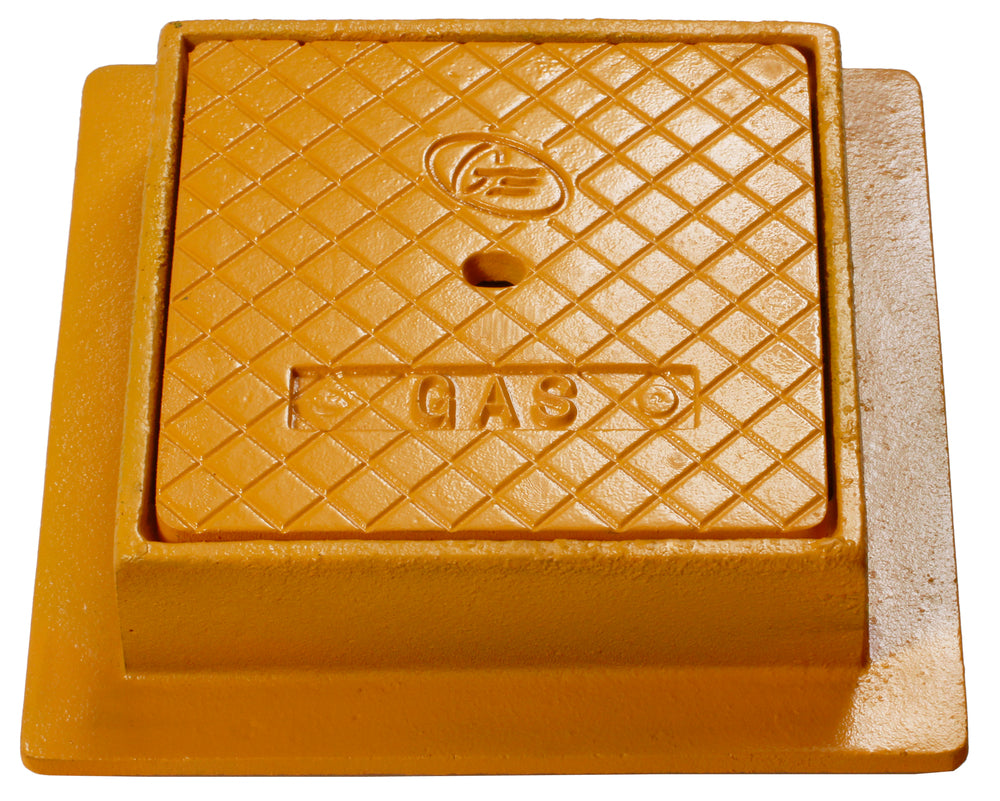 CI Meter Box (Gas) 250x250 - Yellow (Loose)