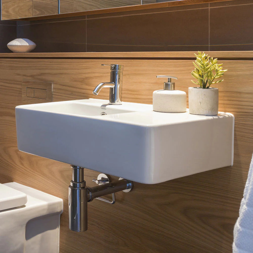 Cube Extension Wall Basin LHS 1TH