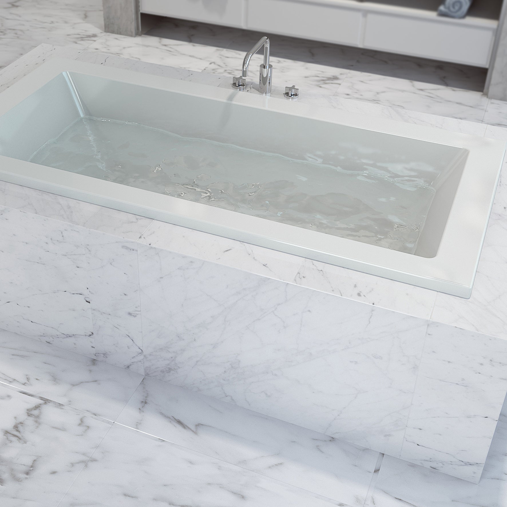 Newbury 1800 Island Plus Bath