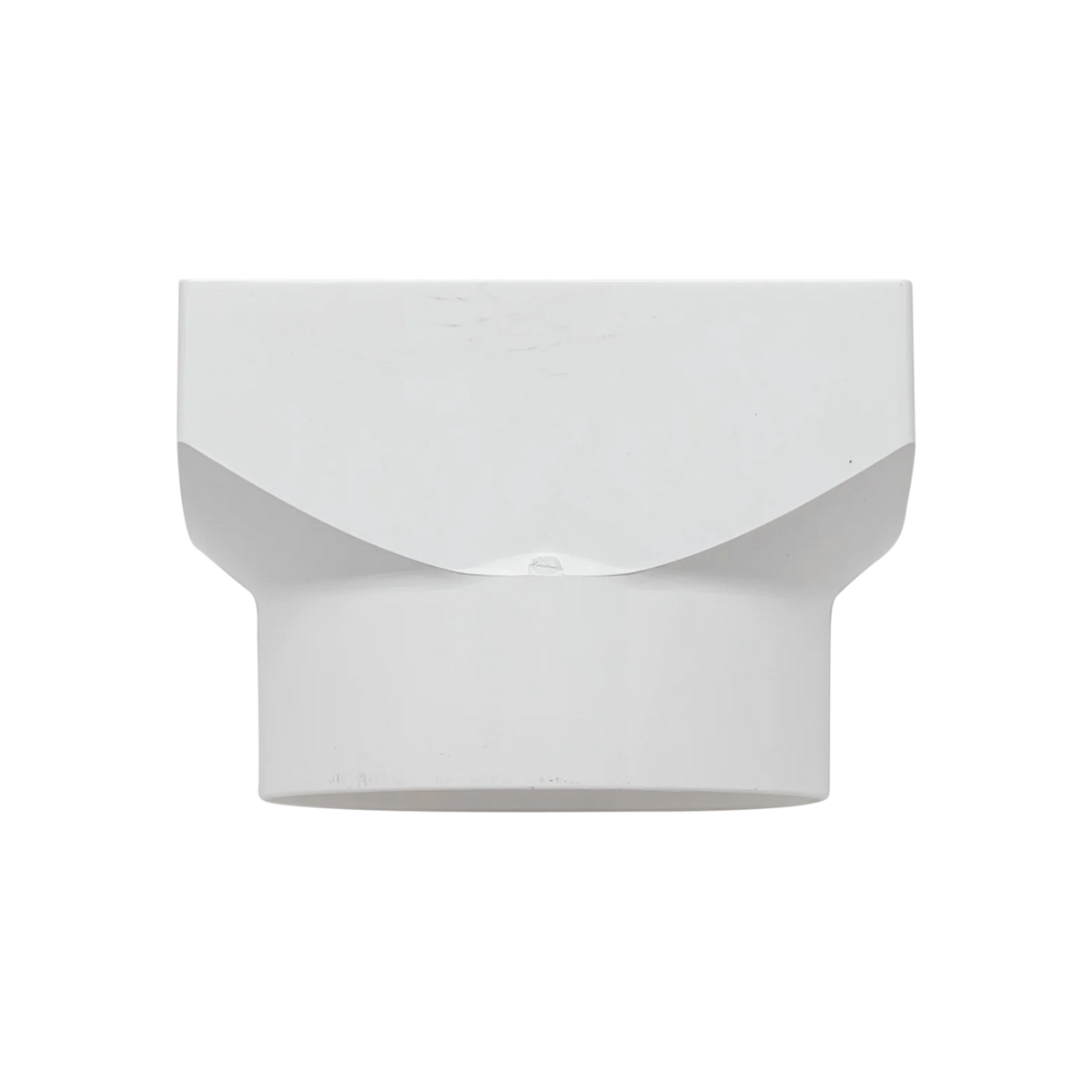 90mm Pipe to 100mm x 75mm Rectangular Socket Adaptor
