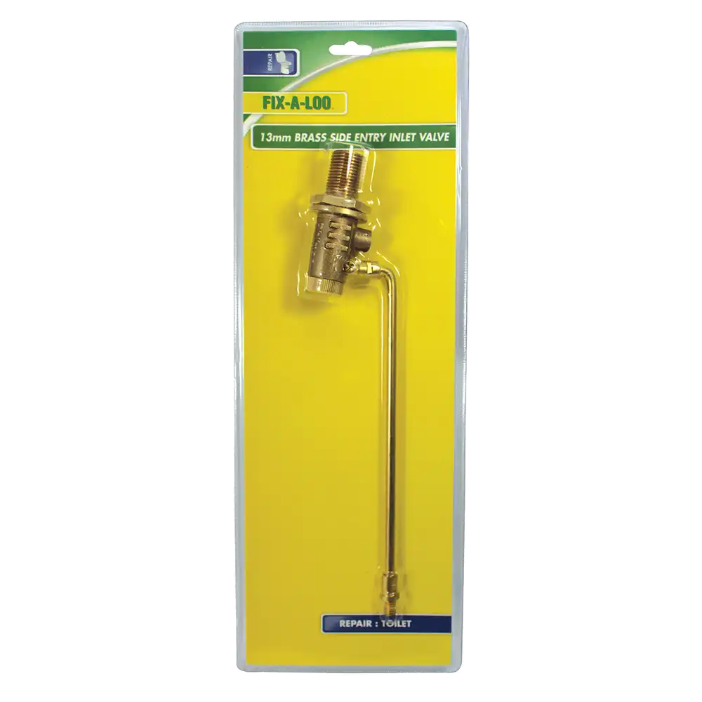 Brass Side Entry Inlet Valve