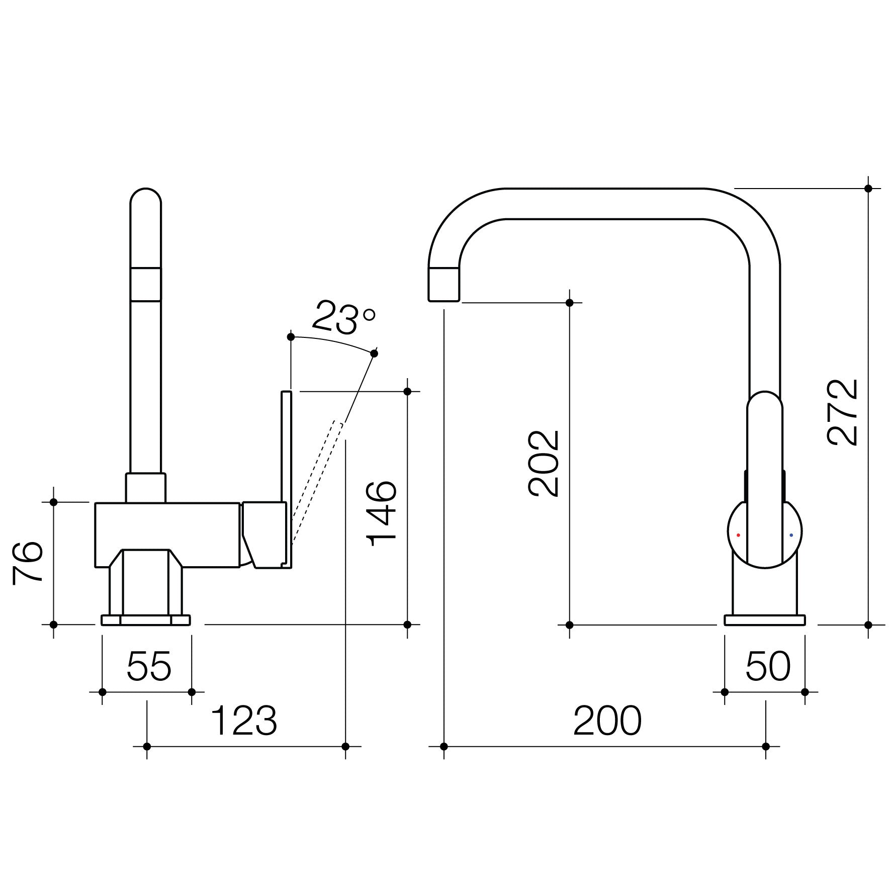 Saracom Sink Mixer