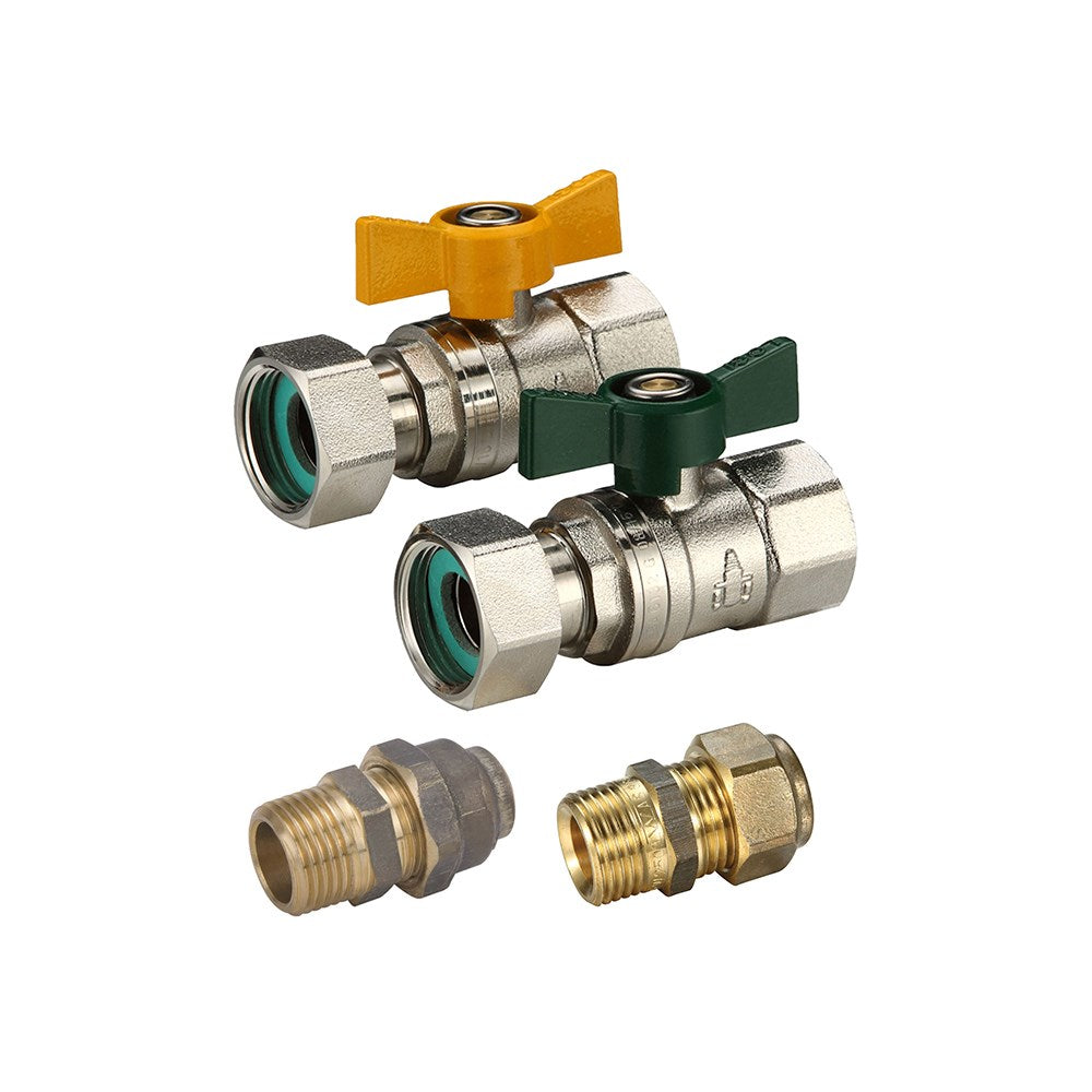 Swivel Nut Ball Valve Kit
