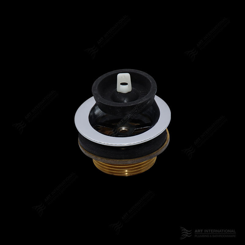 Brass Euro Plug And Wastes With Rubber Plug