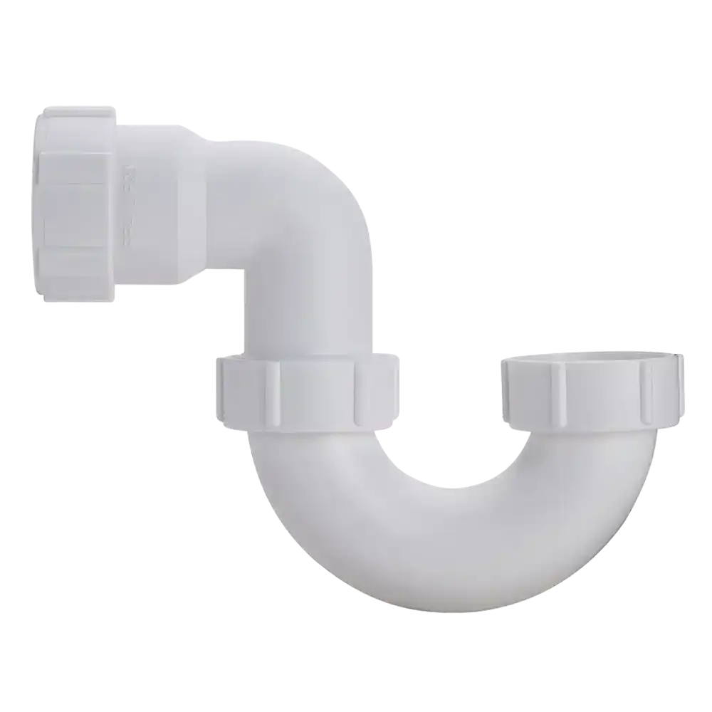 Short Inlet P Trap 40mm