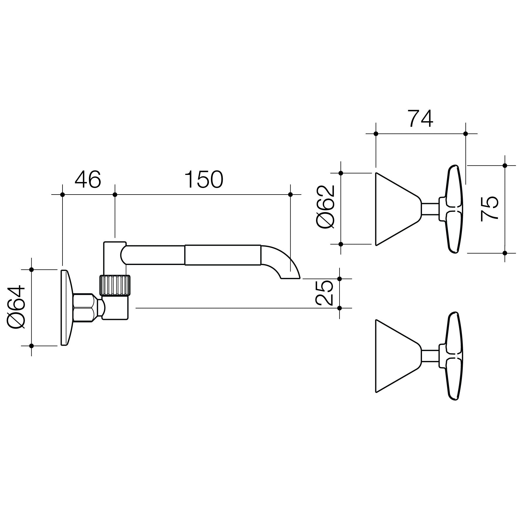 Elegance II Laundry Set - Lead Free