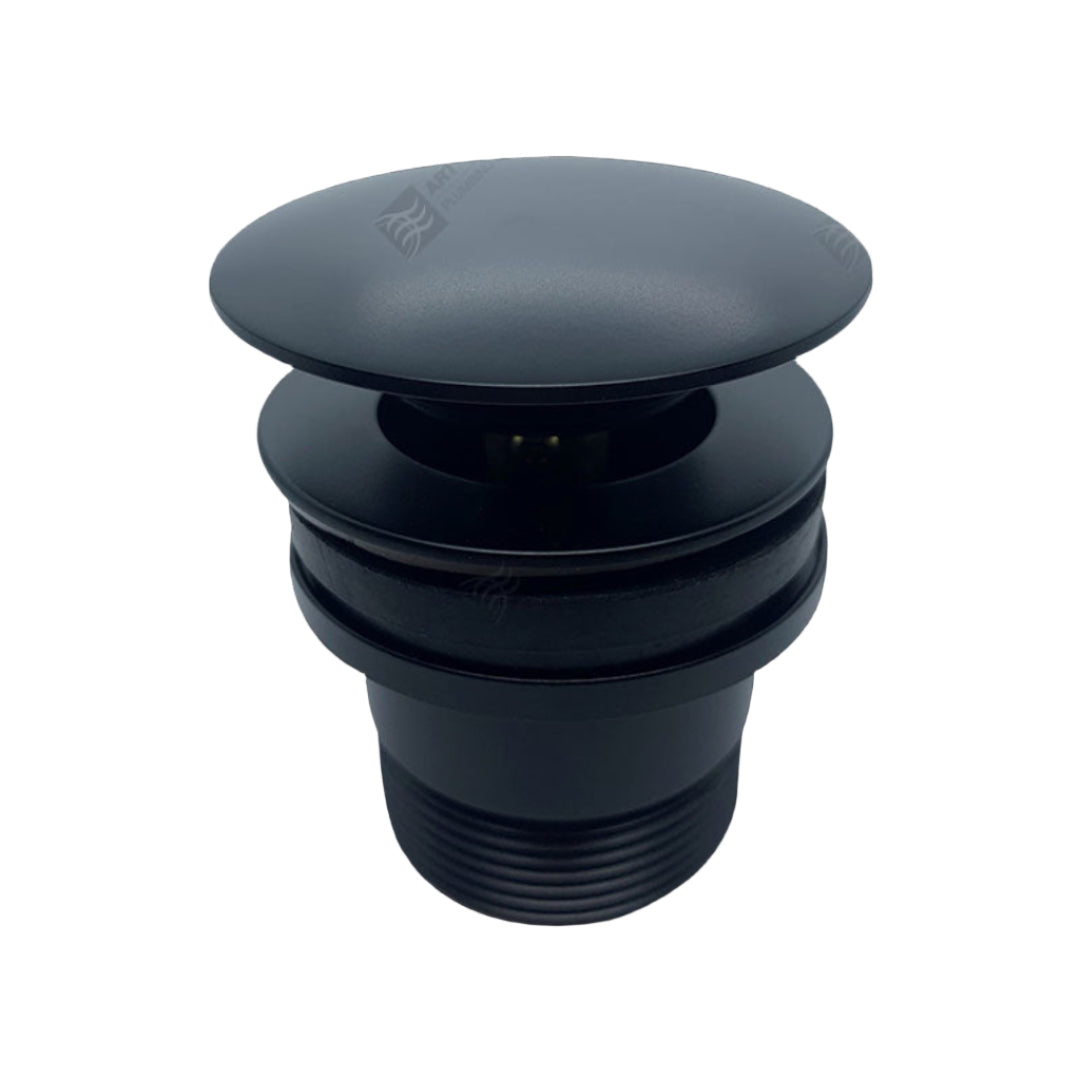 mushroom-shaped pop-up drain plug.