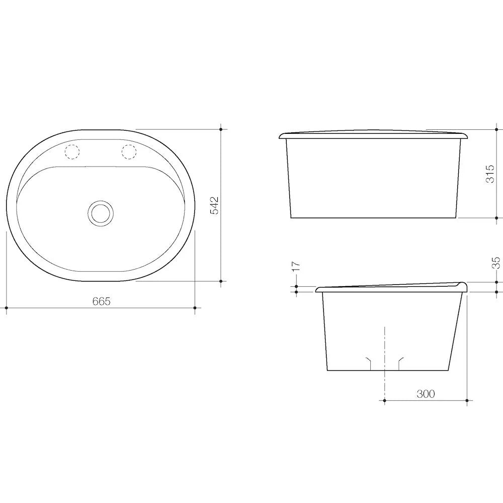Metro 35 Utility Basin - 0TH