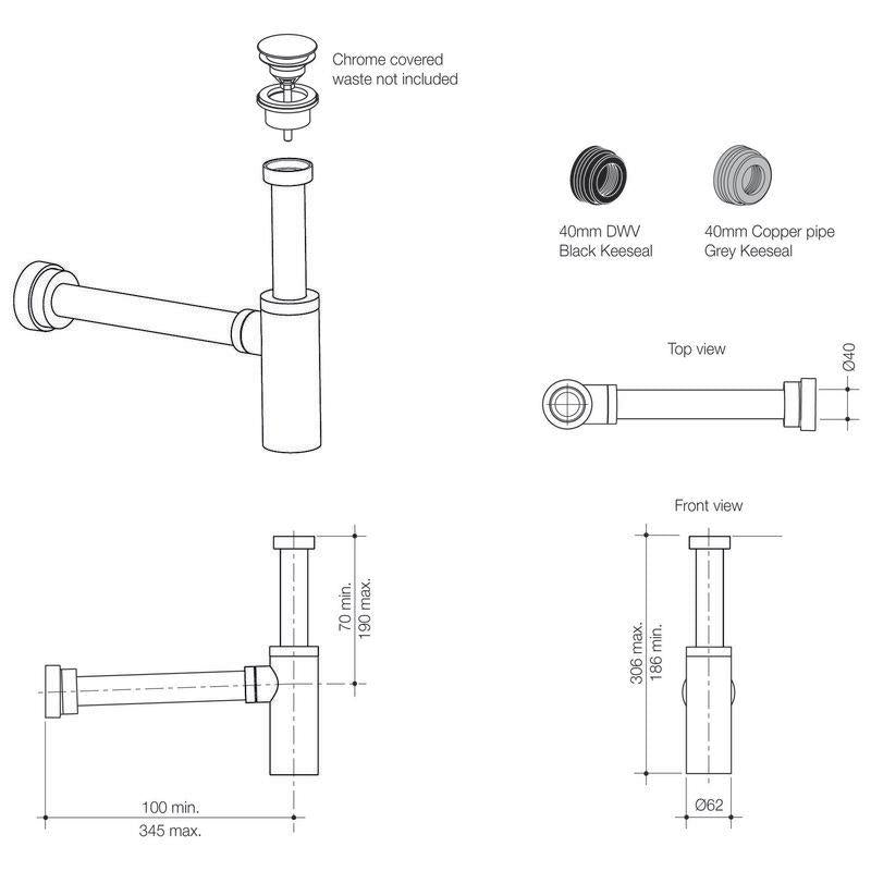 Eco Blanc Bottle Trap