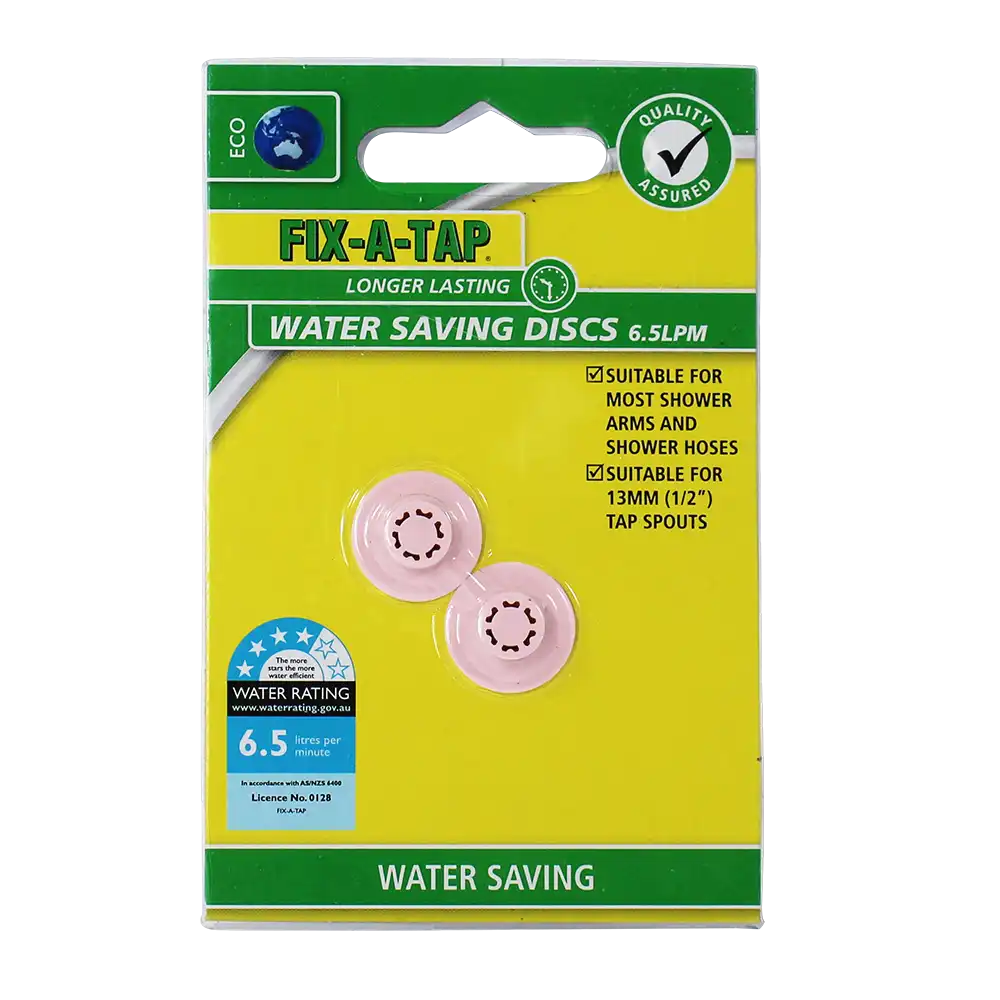 Water Saving Disc 6.5LPM 13mm Pack of 2