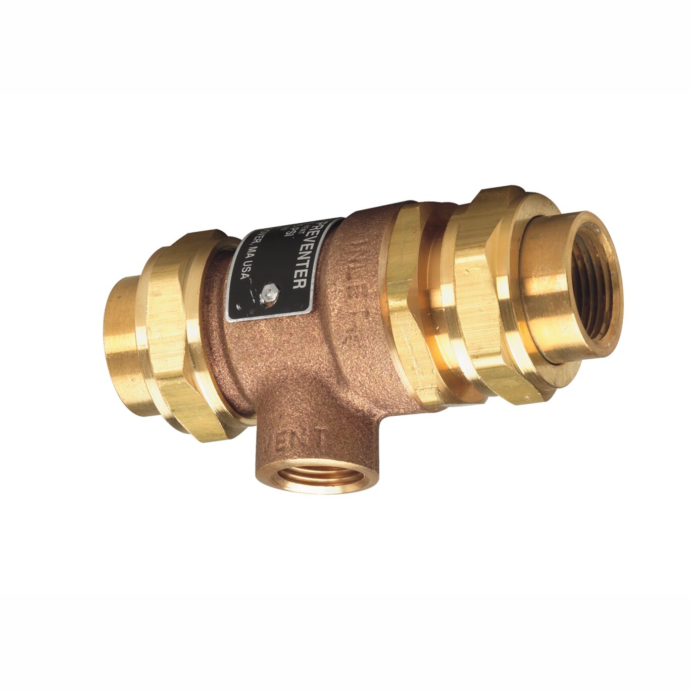 Dual Check Backflow Preventer with Atmospheric Vent – 15mm Valve for P