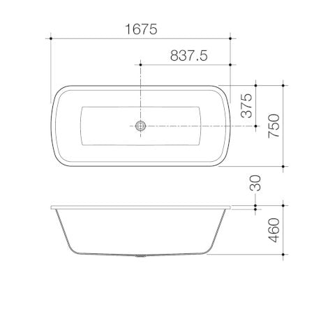 Urbane 1675 Island Bath