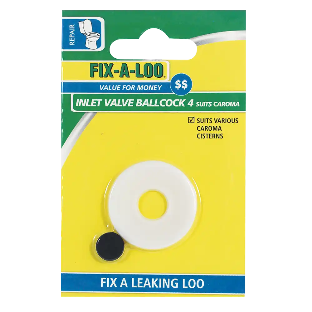 Ballcock Washer #4 – White – Suits Caroma Pack of 2