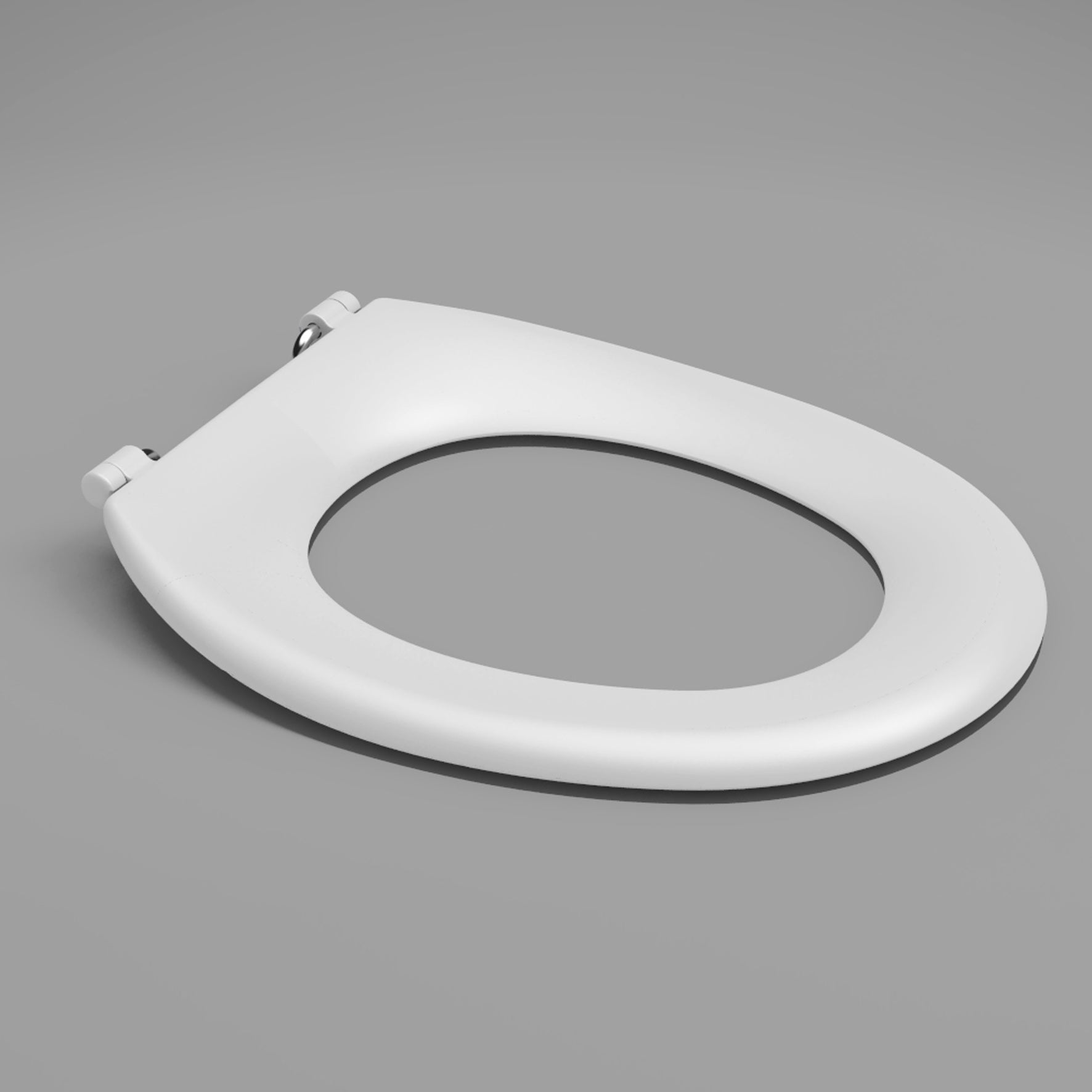 Caravelle Care Single Flap Toilet Seat White with GermGard®