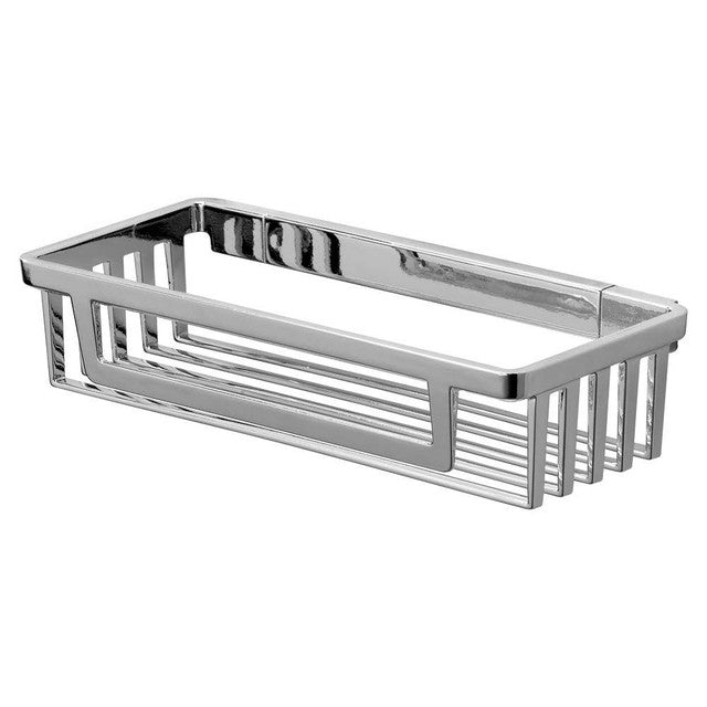 Comfort Rectangular Basket Large Chrome