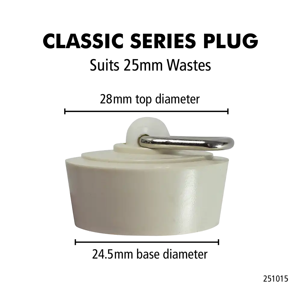 Classic Series Plug 25mm